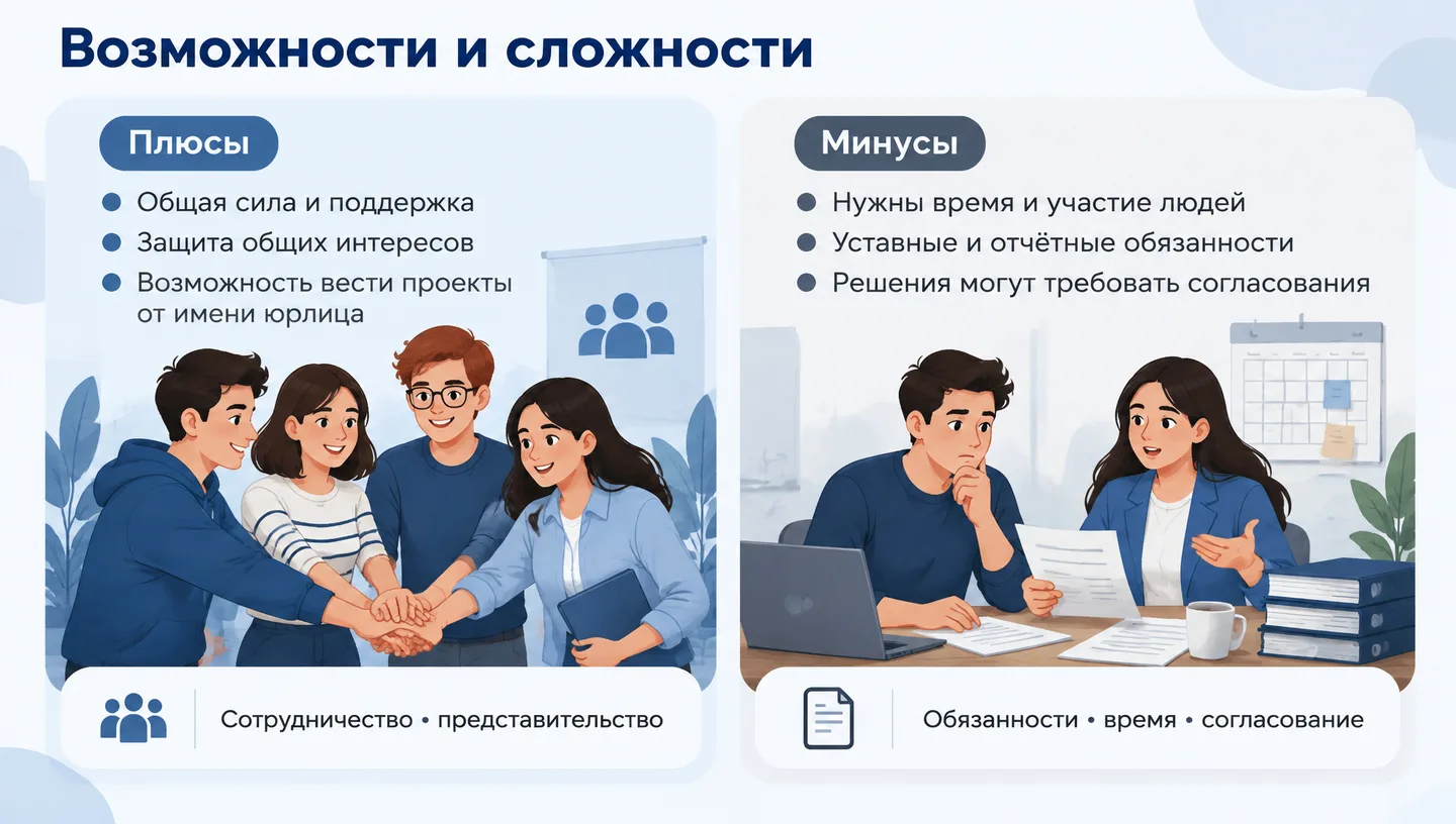 Возможности и сложности