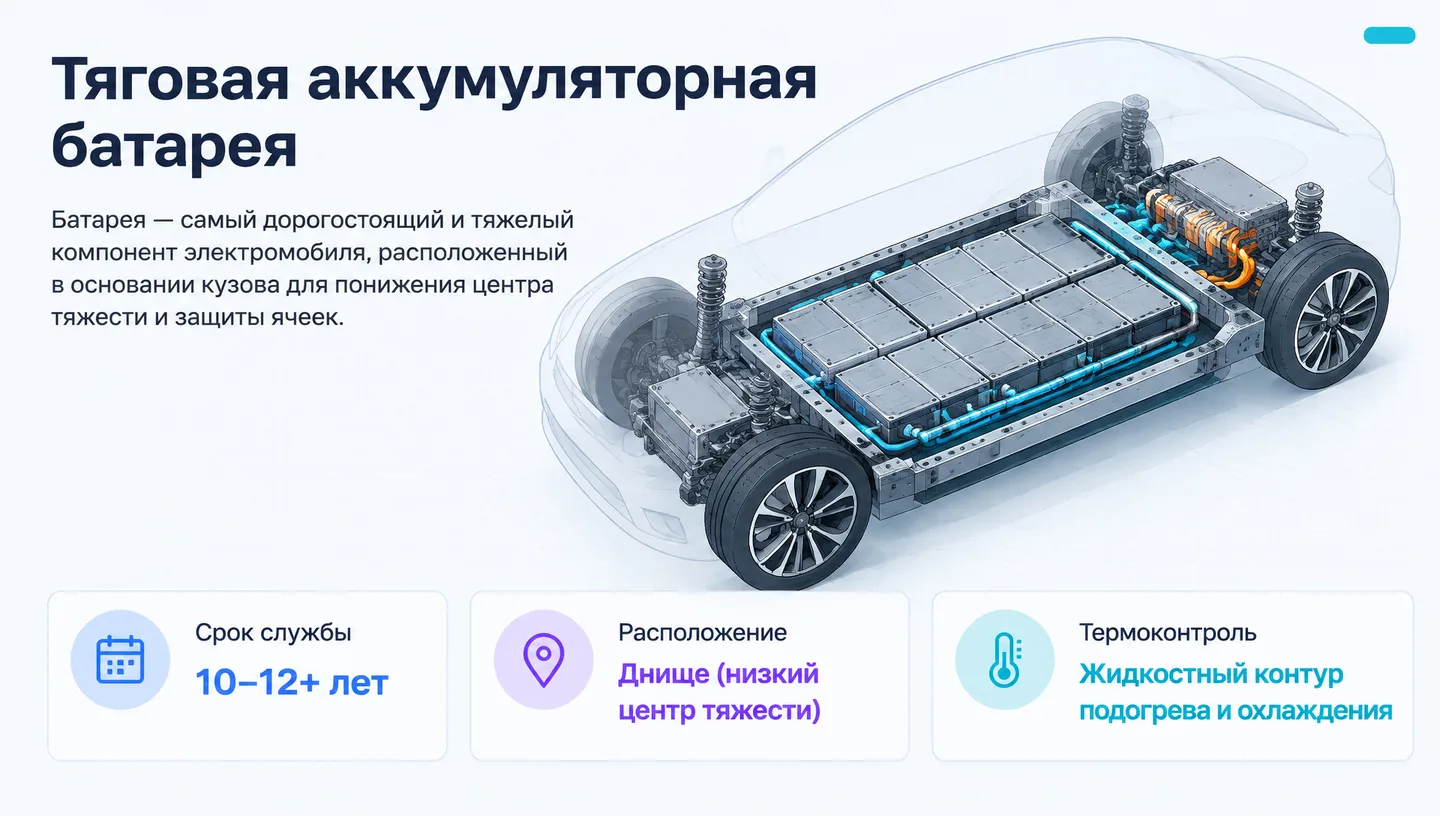Тяговая аккумуляторная батарея