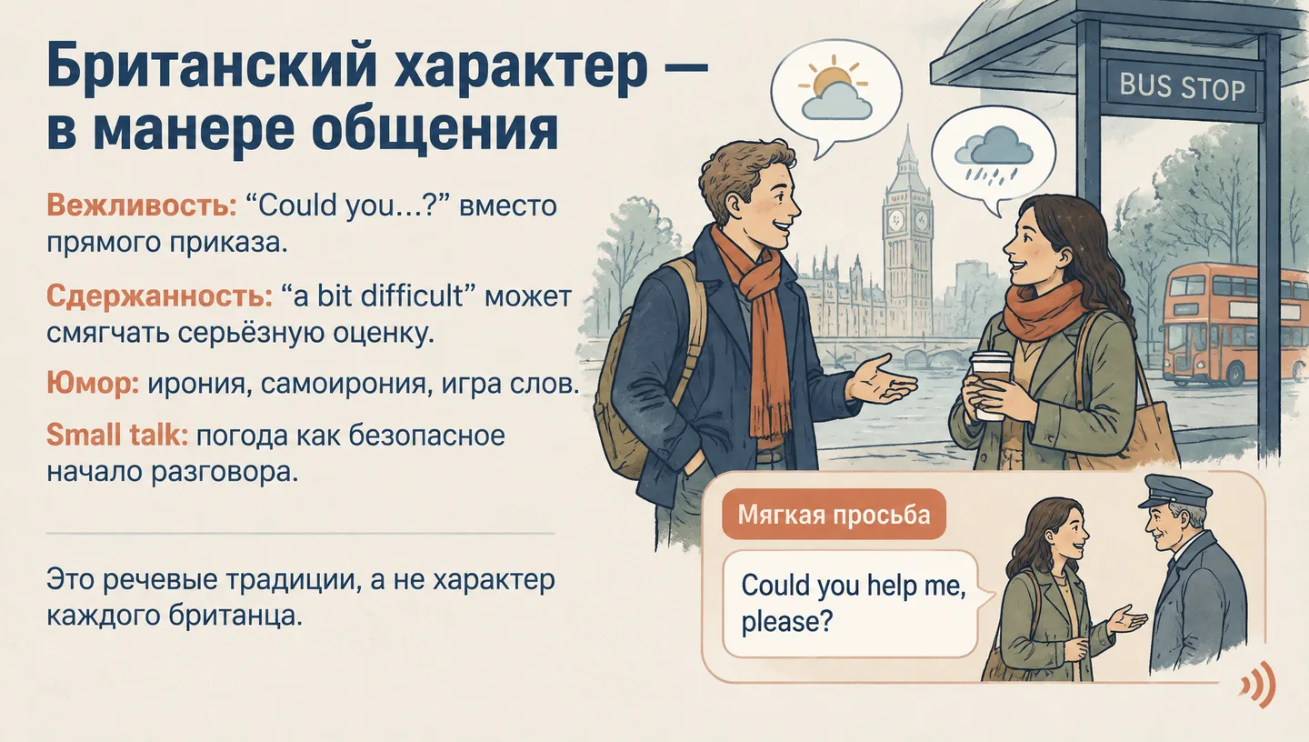 Британский характер — в манере общения