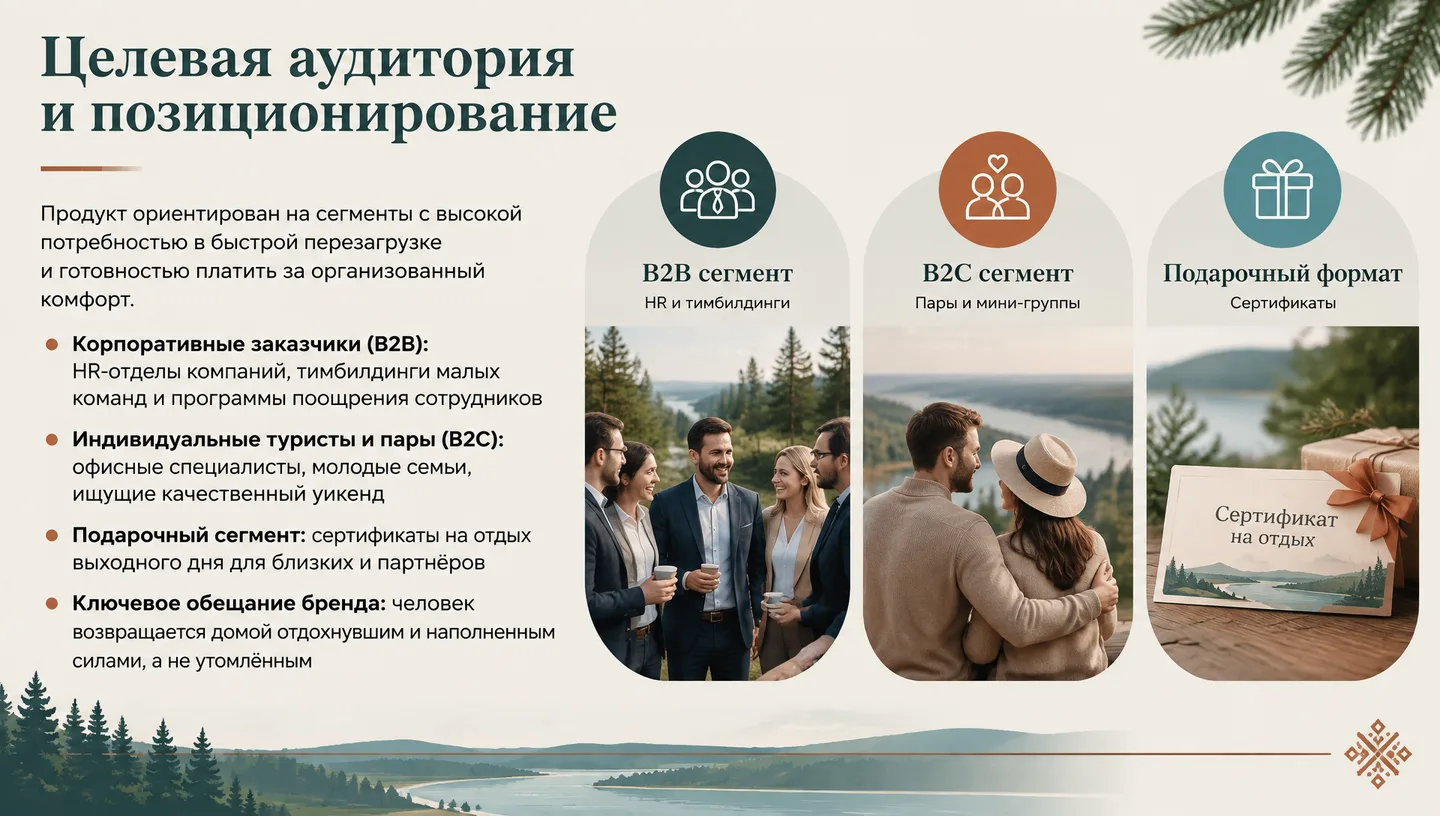 Целевая аудитория и позиционирование
