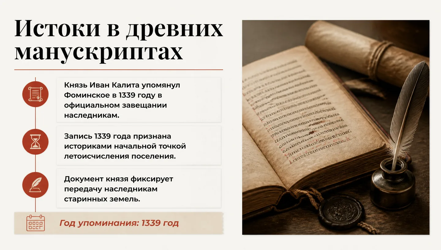 Истоки в древних манускриптах