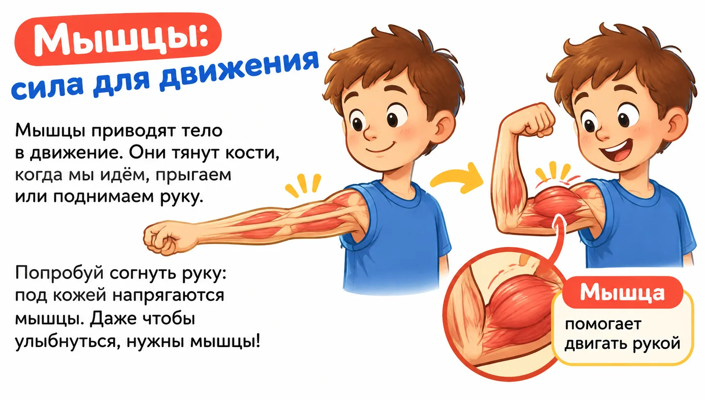 Мышцы: сила для движения