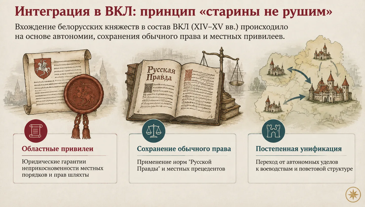 Интеграция в ВКЛ: принцип «старины не рушим»