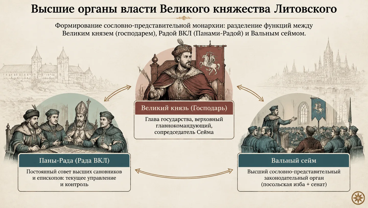 Высшие органы власти Великого княжества Литовского