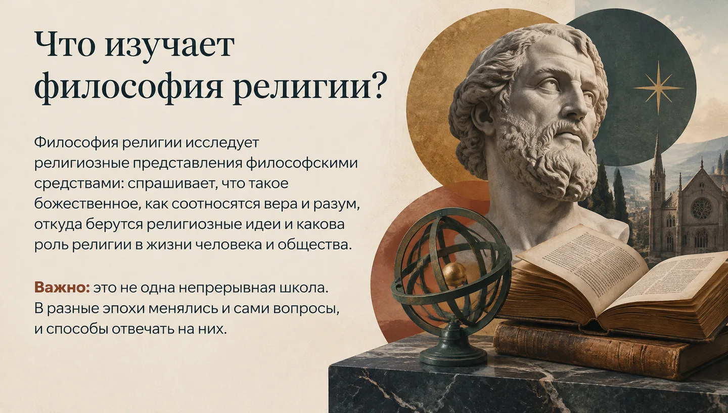 Что изучает философия религии?