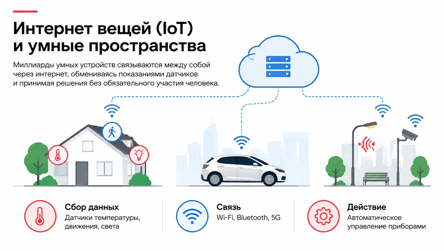 Интернет вещей (IoT) и умные пространства