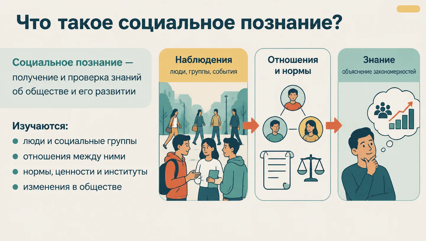 Что такое социальное познание?
