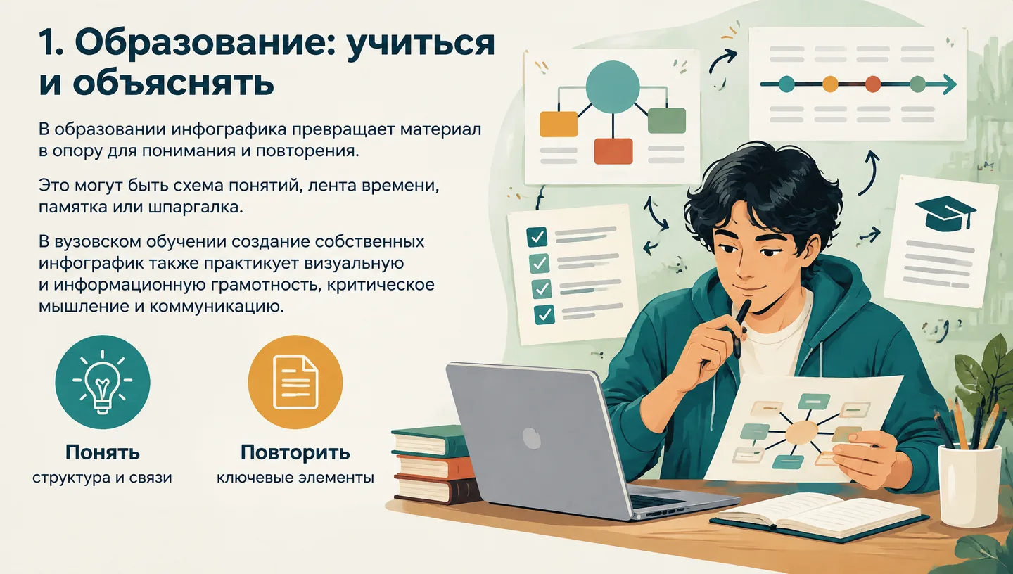 1. Образование: учиться и объяснять