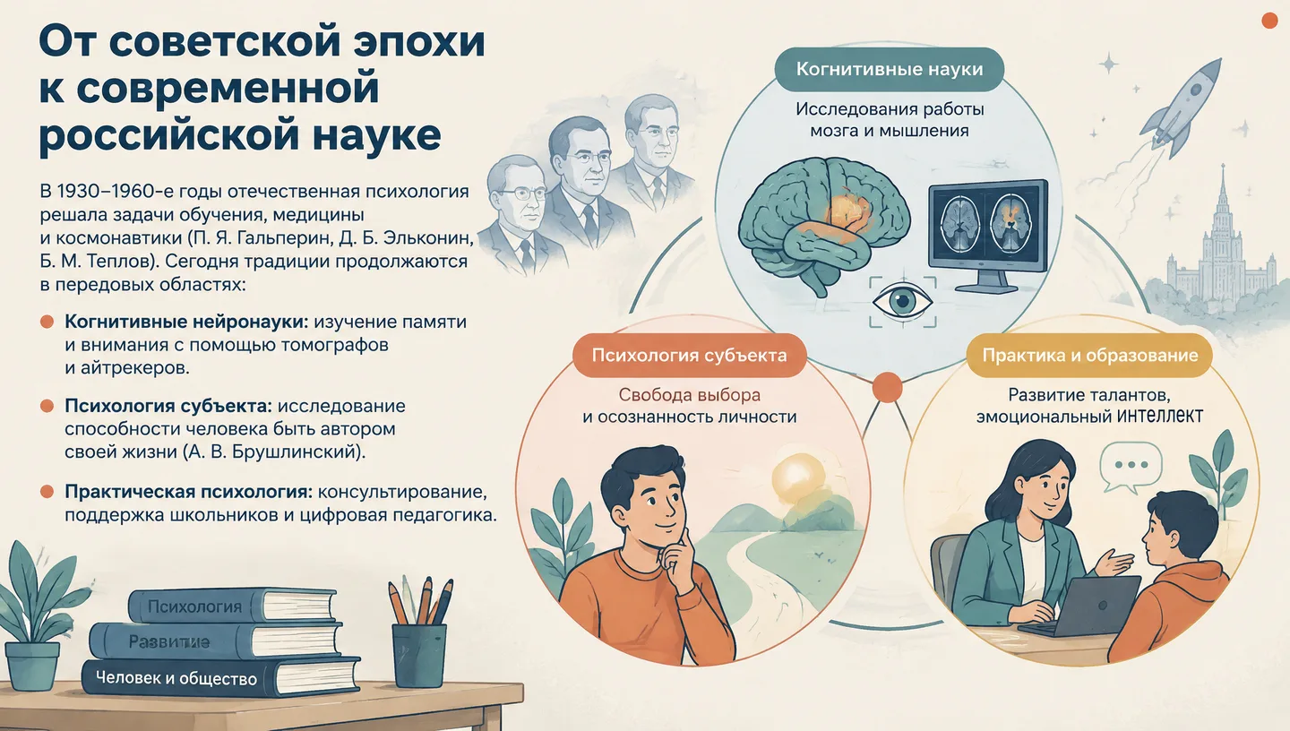 От советской эпохи к современной российской науке