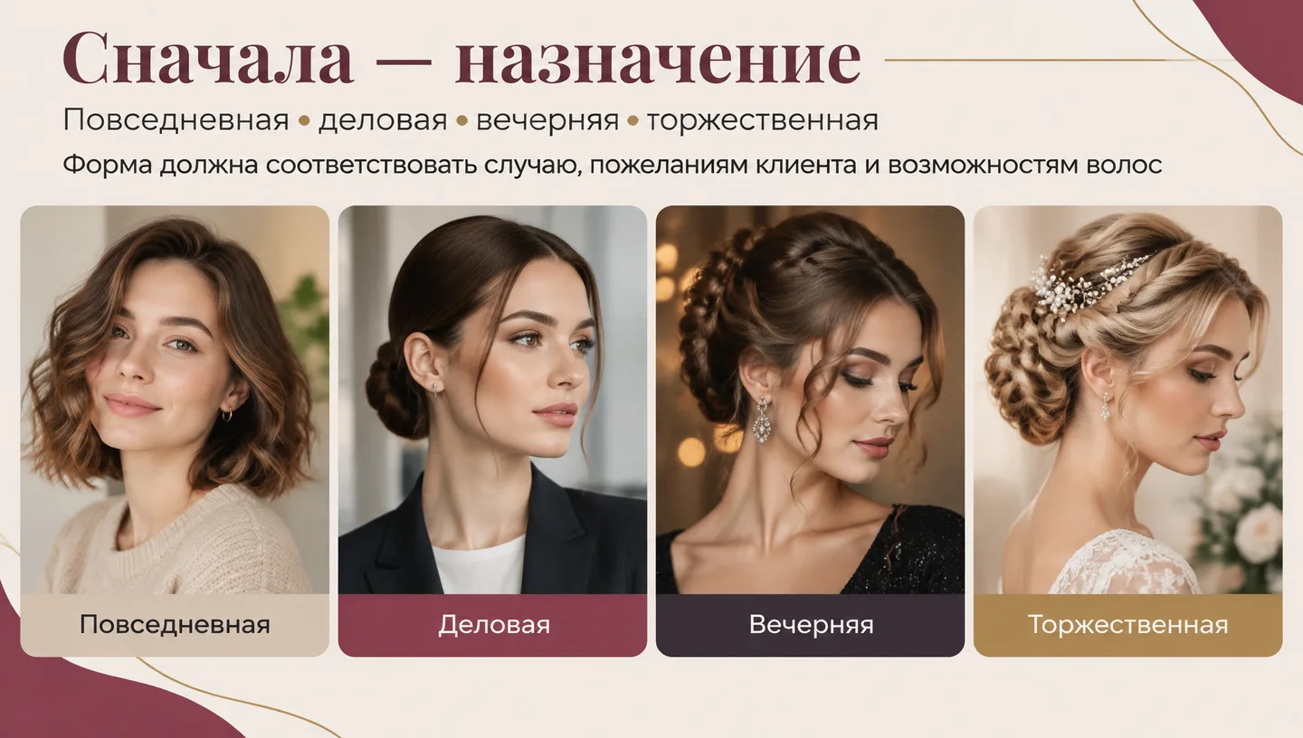 Сначала — назначение