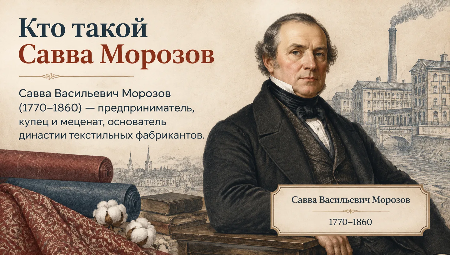 Кто такой Савва Морозов