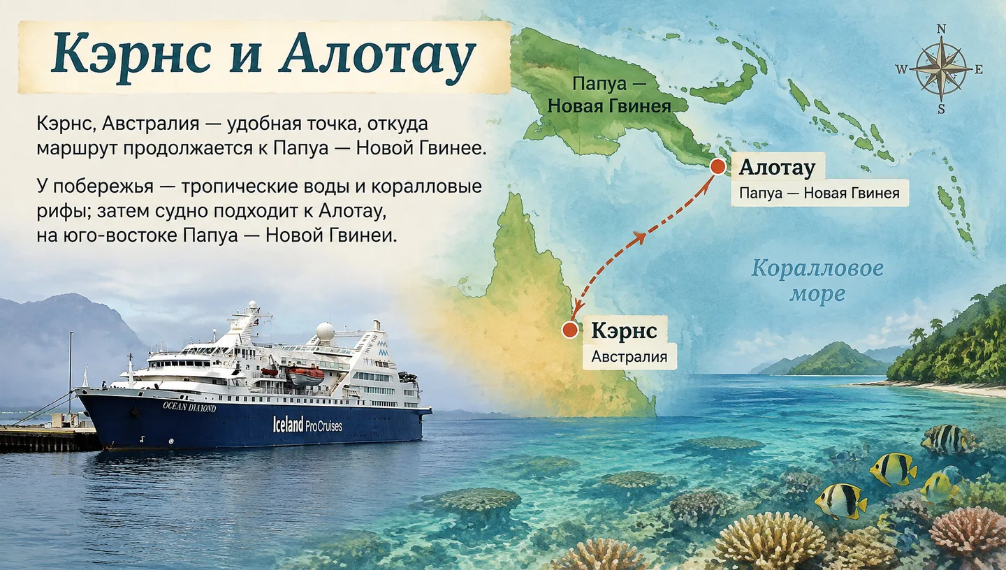 Кэрнс и Алотау