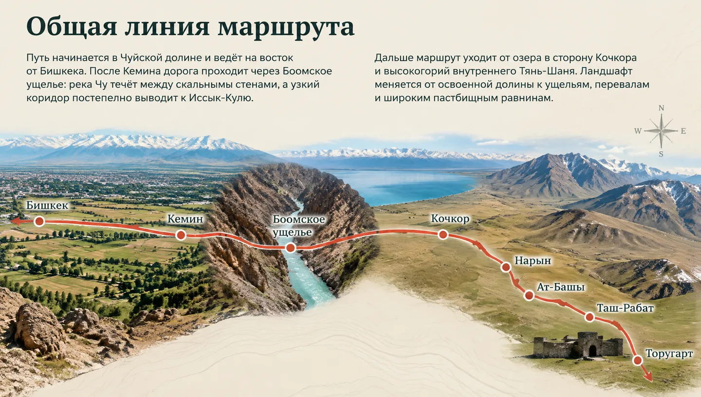 Общая линия маршрута