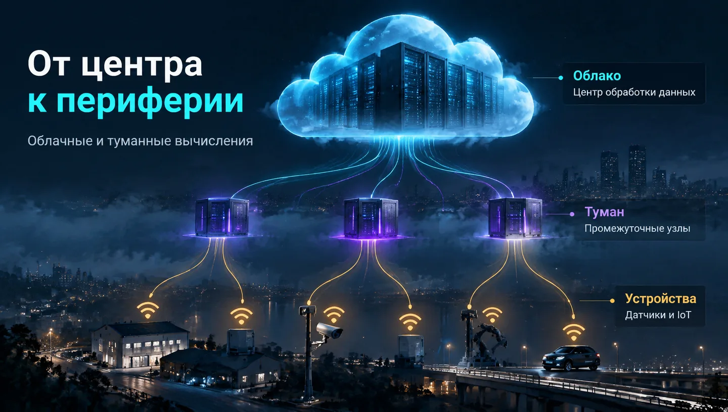 Первый слайд: От центра к периферии
