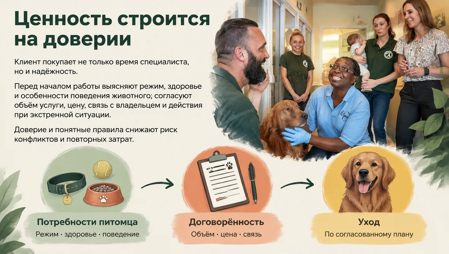 Ценность строится на доверии