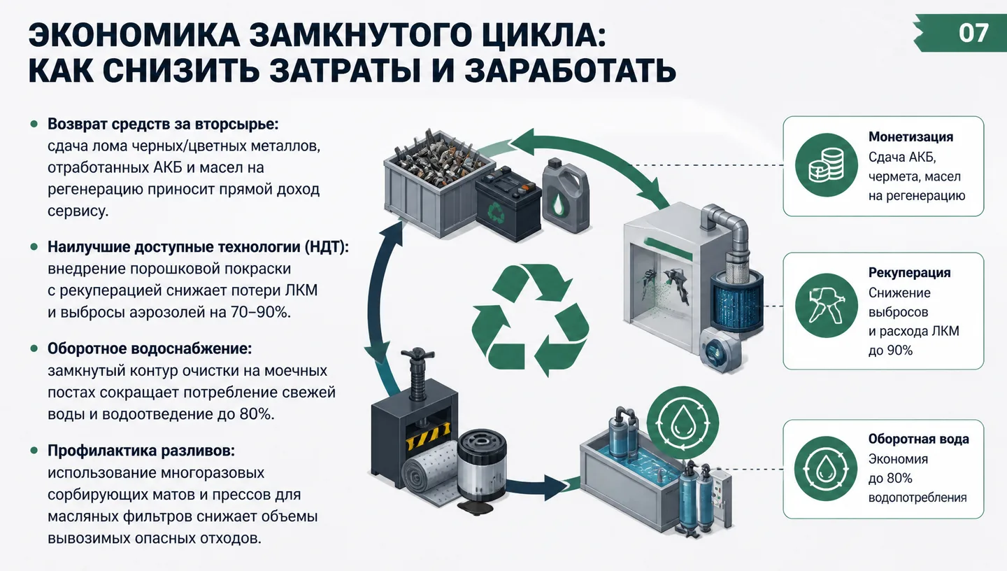 Экономика замкнутого цикла: как снизить затраты и заработать