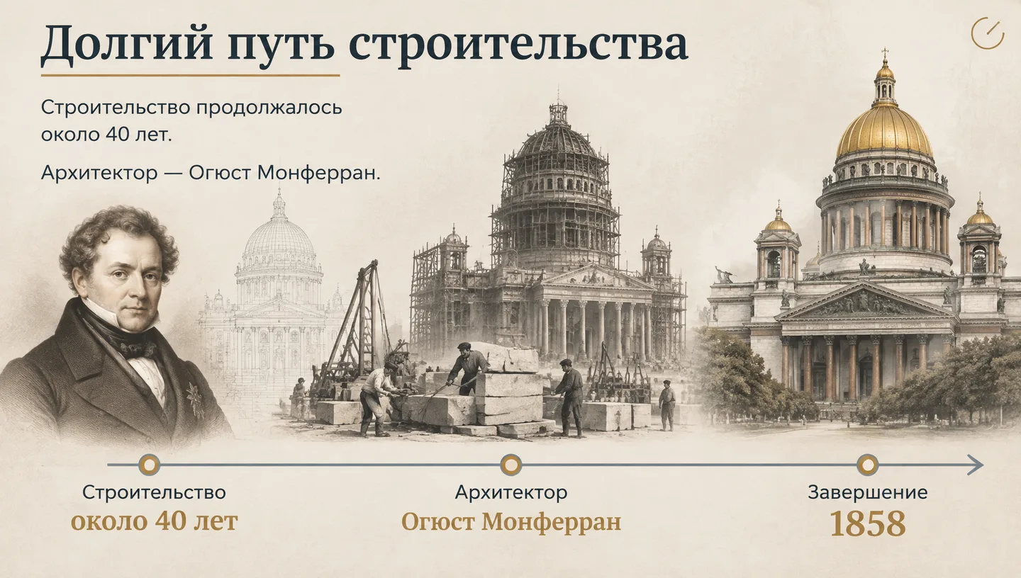 Долгий путь строительства