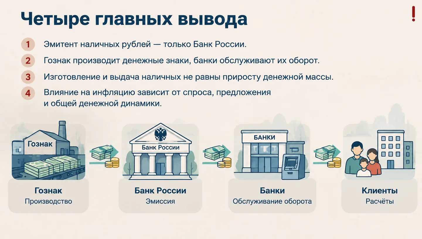 Четыре главных вывода