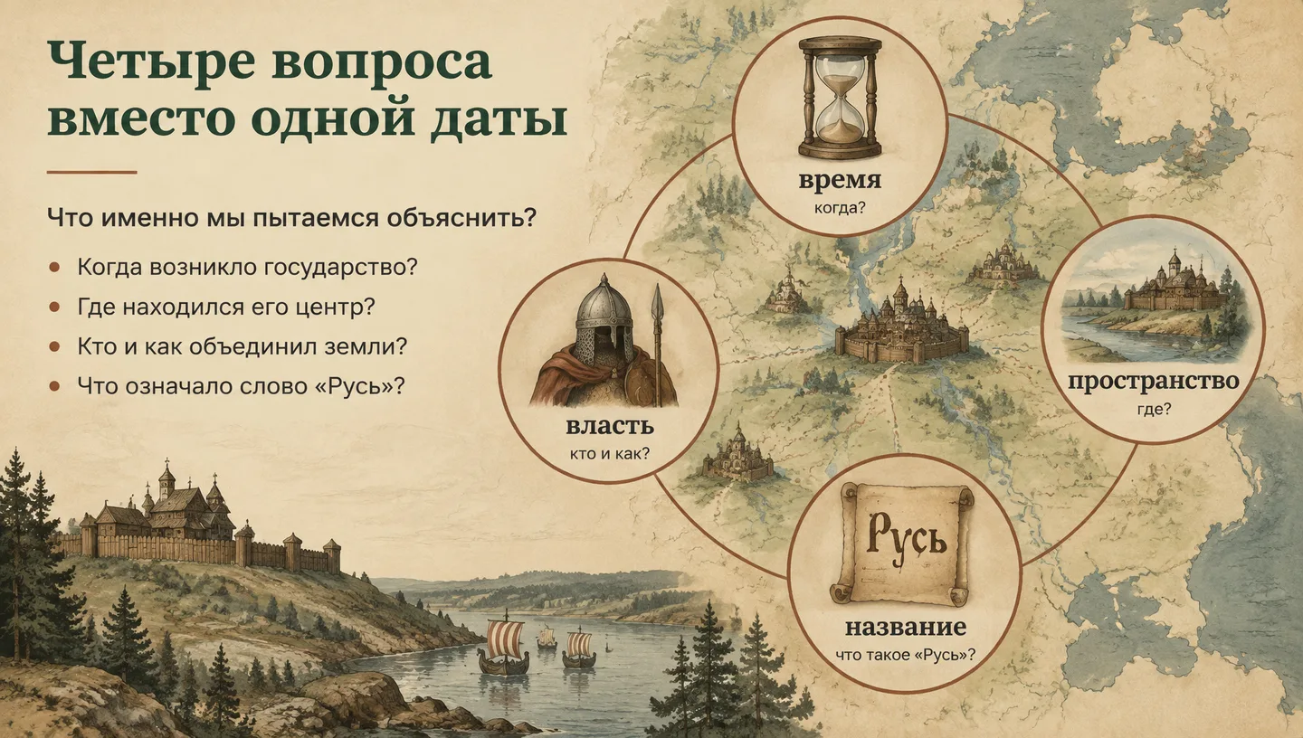 Четыре вопроса вместо одной даты