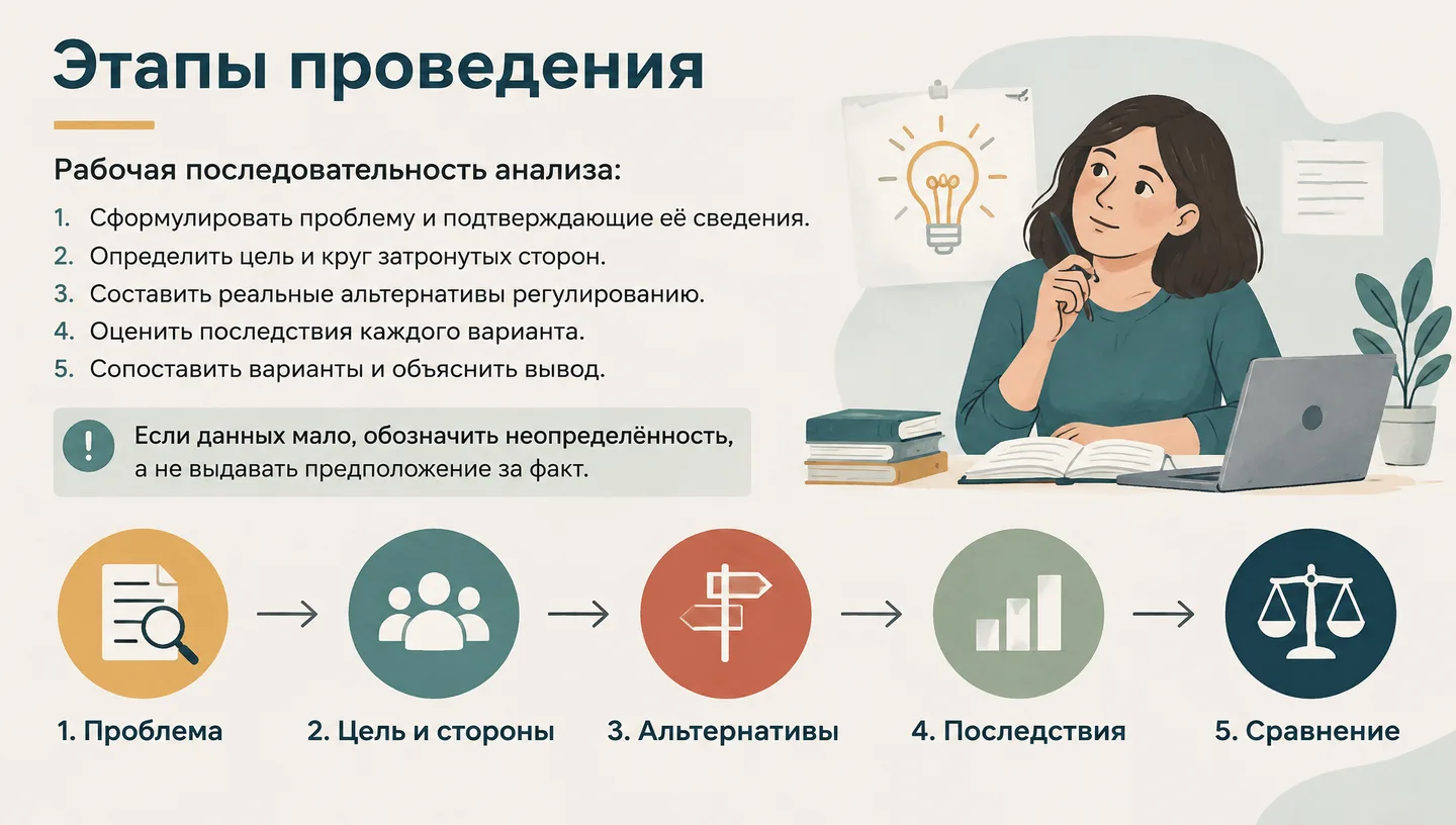 Этапы проведения