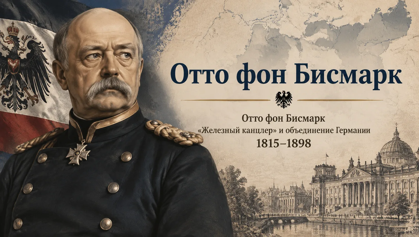 Первый слайд: Отто фон Бисмарк
