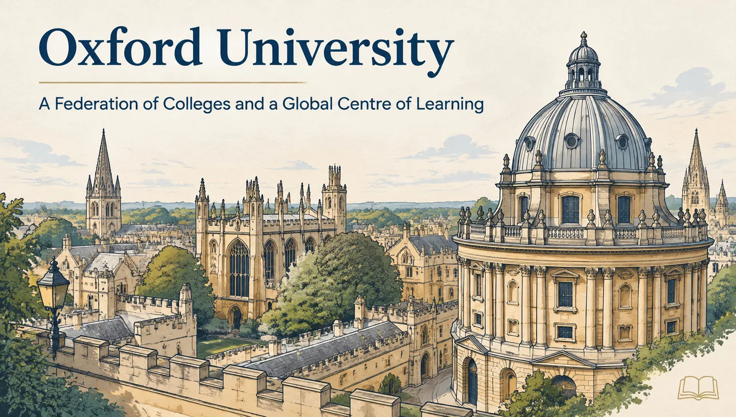 Первый слайд: Oxford University