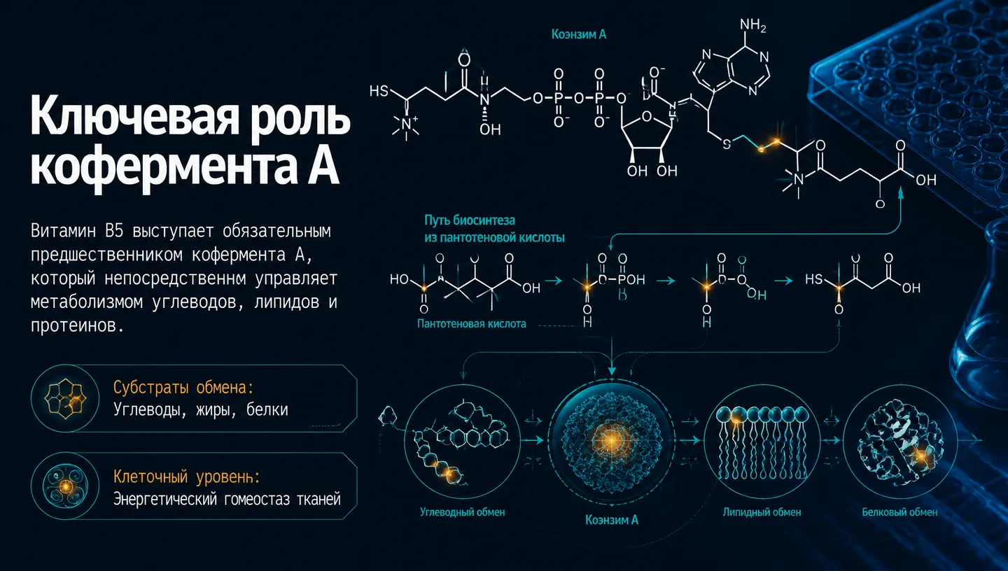 Ключевая роль кофермента А