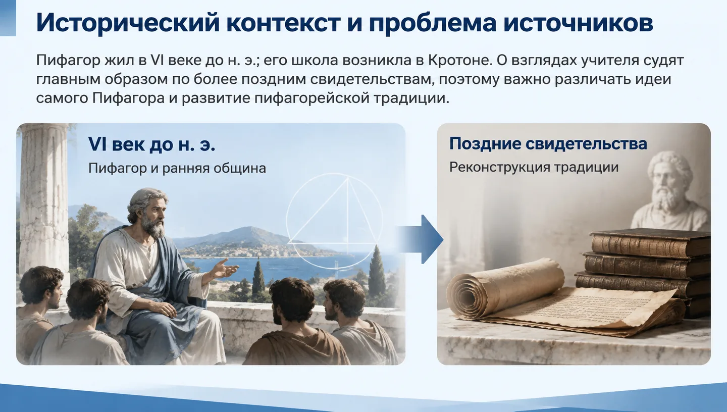 Исторический контекст и проблема источников