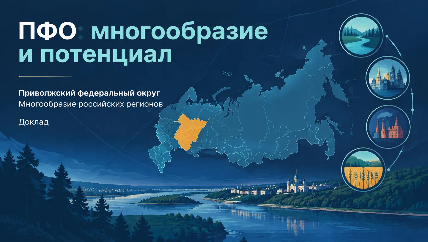 Первый слайд: ПФО: многообразие и потенциал