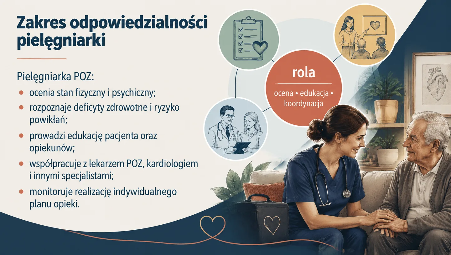 Zakres odpowiedzialności pielęgniarki