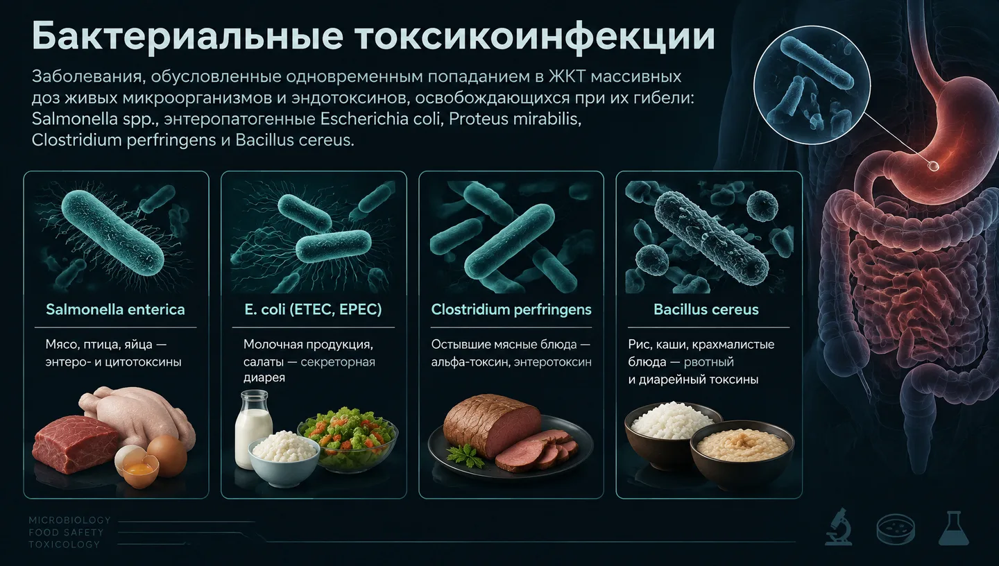 Бактериальные токсикоинфекции