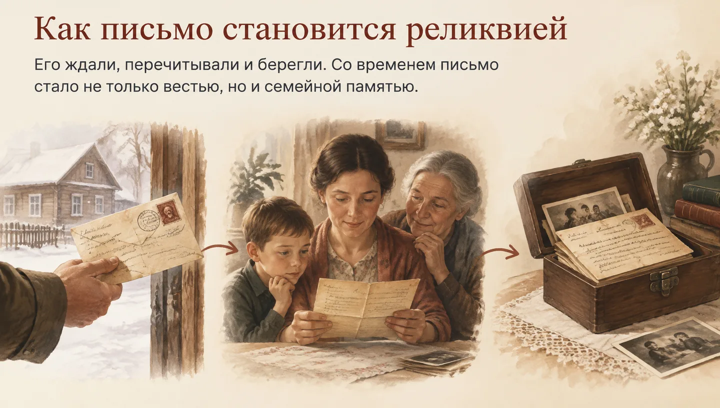 Как письмо становится реликвией