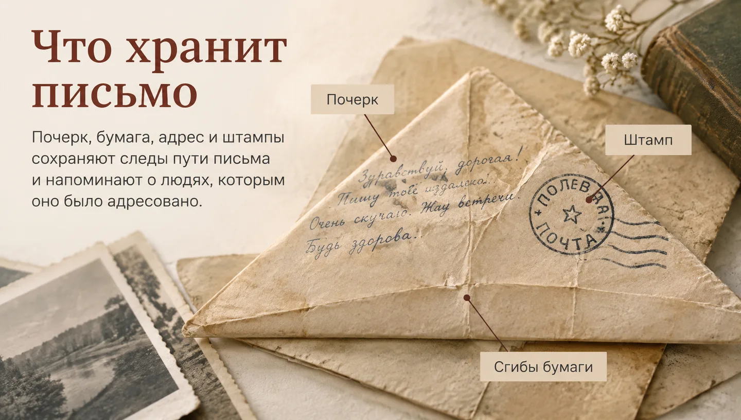 Что хранит письмо