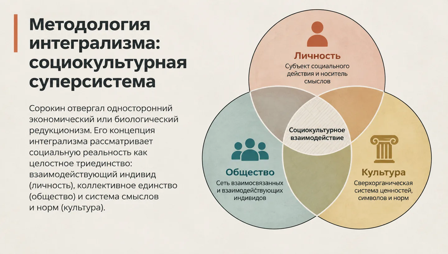 Методология интегрализма: социокультурная суперсистема