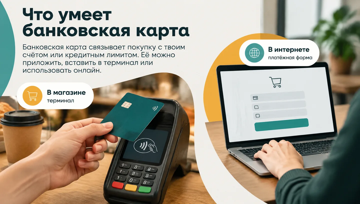 Что умеет банковская карта
