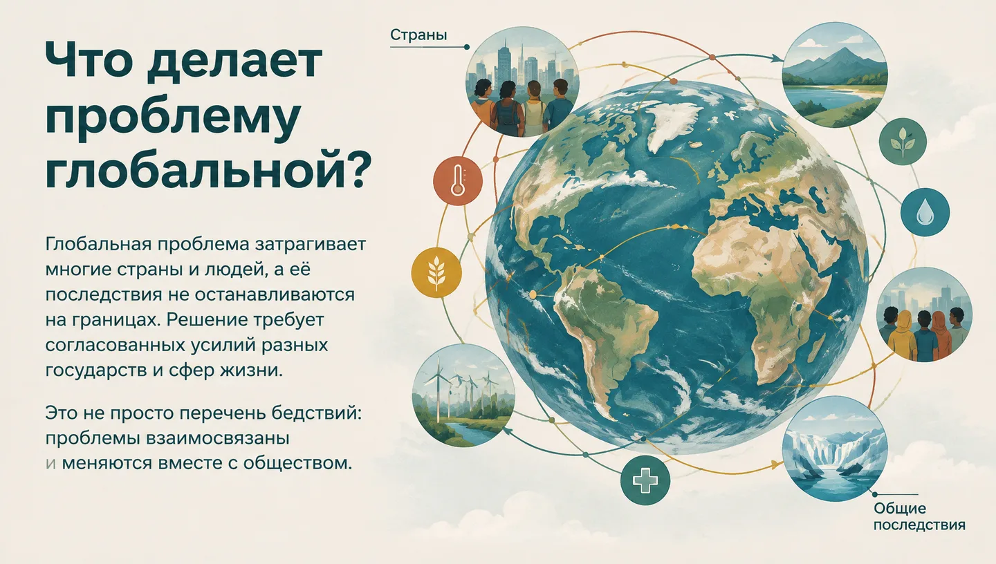 Что делает проблему глобальной?