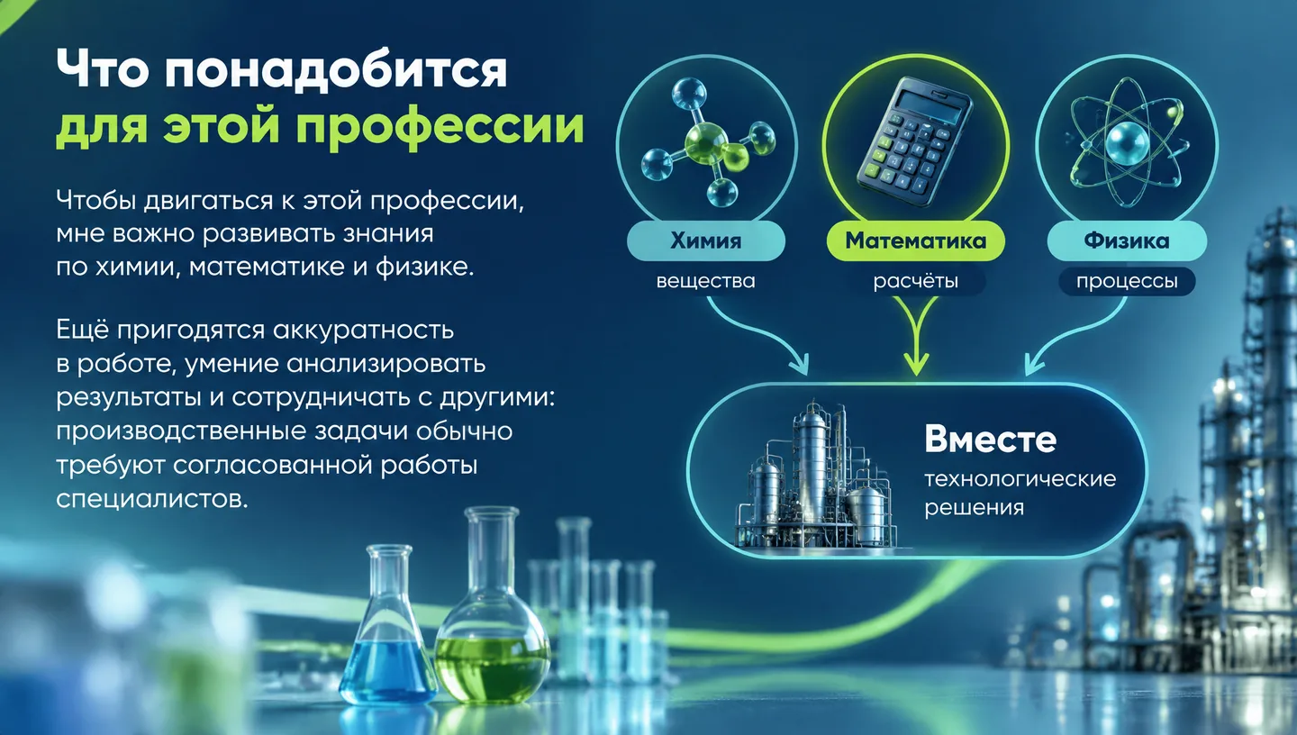 Что понадобится для этой профессии