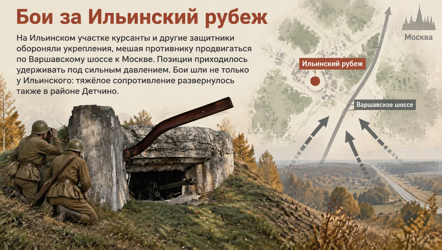 Бои за Ильинский рубеж