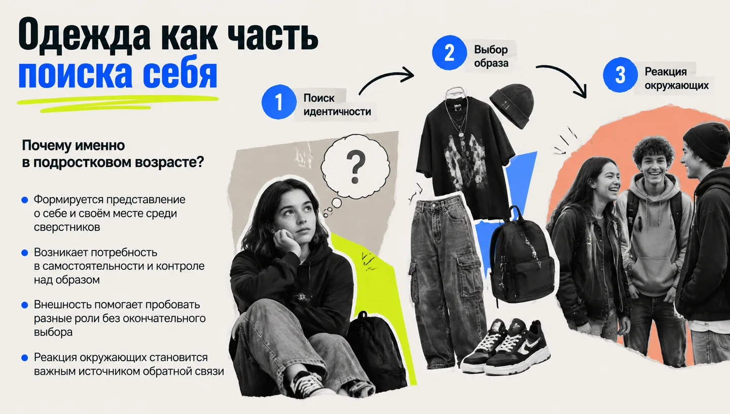 Одежда как часть поиска себя