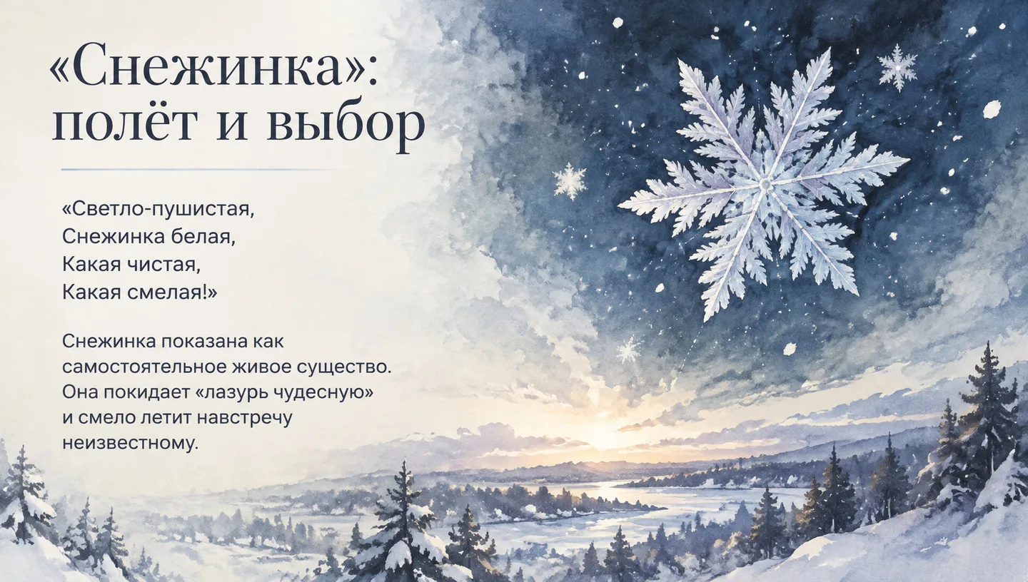 «Снежинка»: полёт и выбор