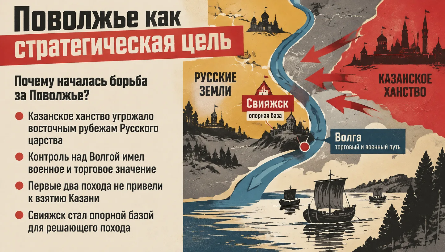 Поволжье как стратегическая цель