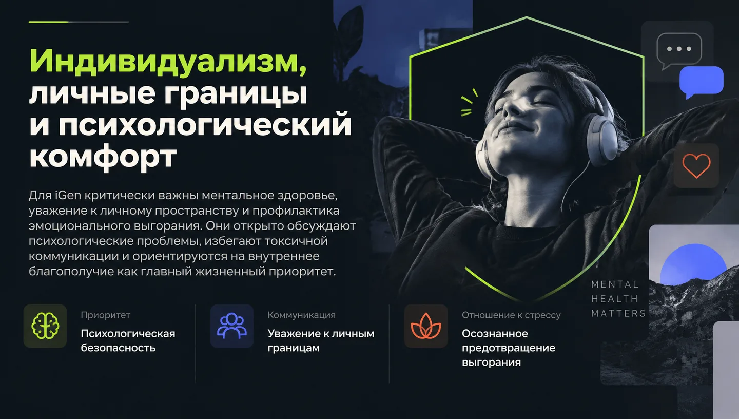 Индивидуализм, личные границы и психологический комфорт