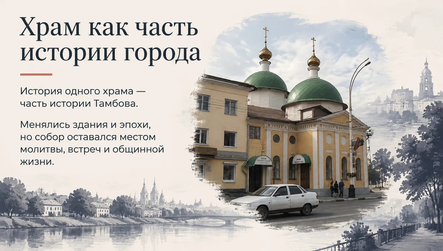 Храм как часть истории города