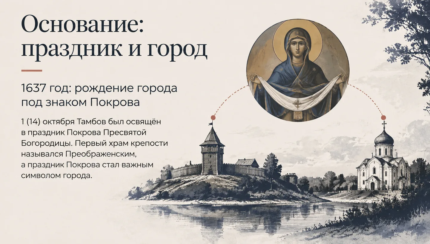 Основание: праздник и город