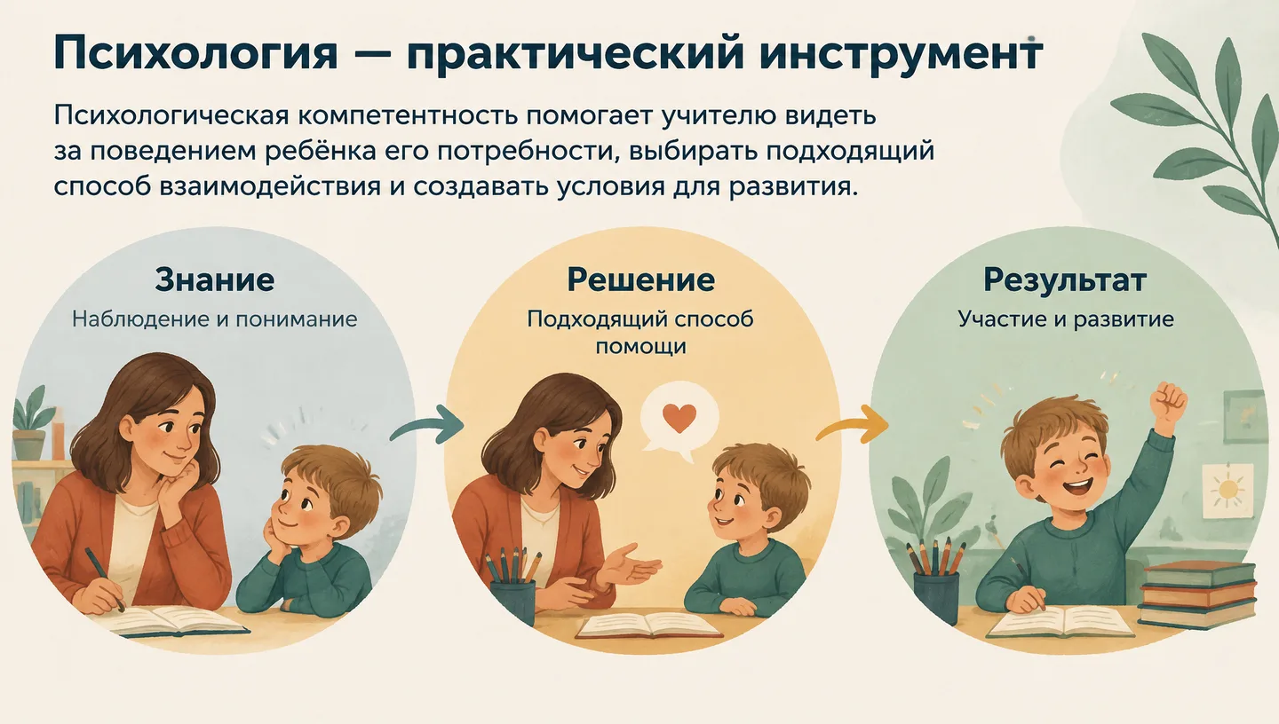Психология — практический инструмент