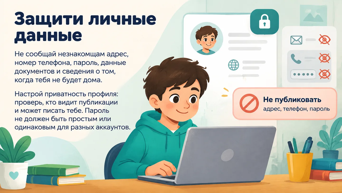 Защити личные данные