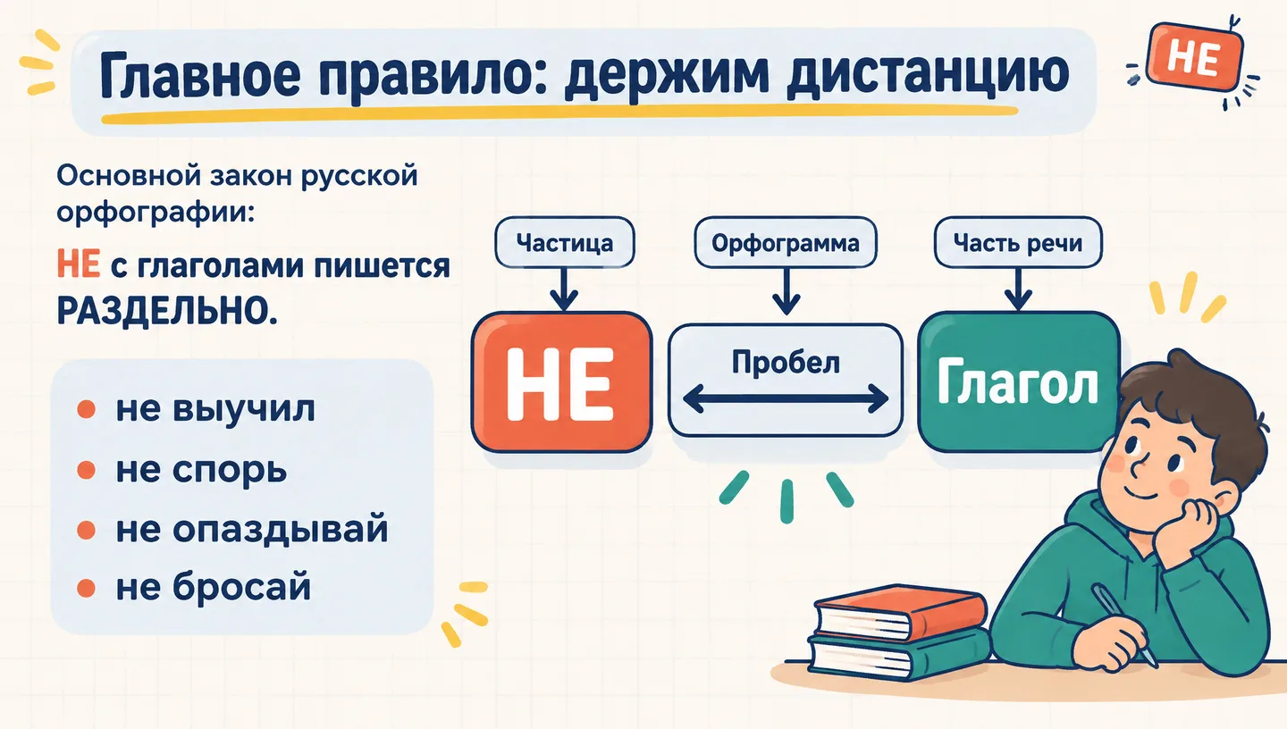 Главное правило: держим дистанцию