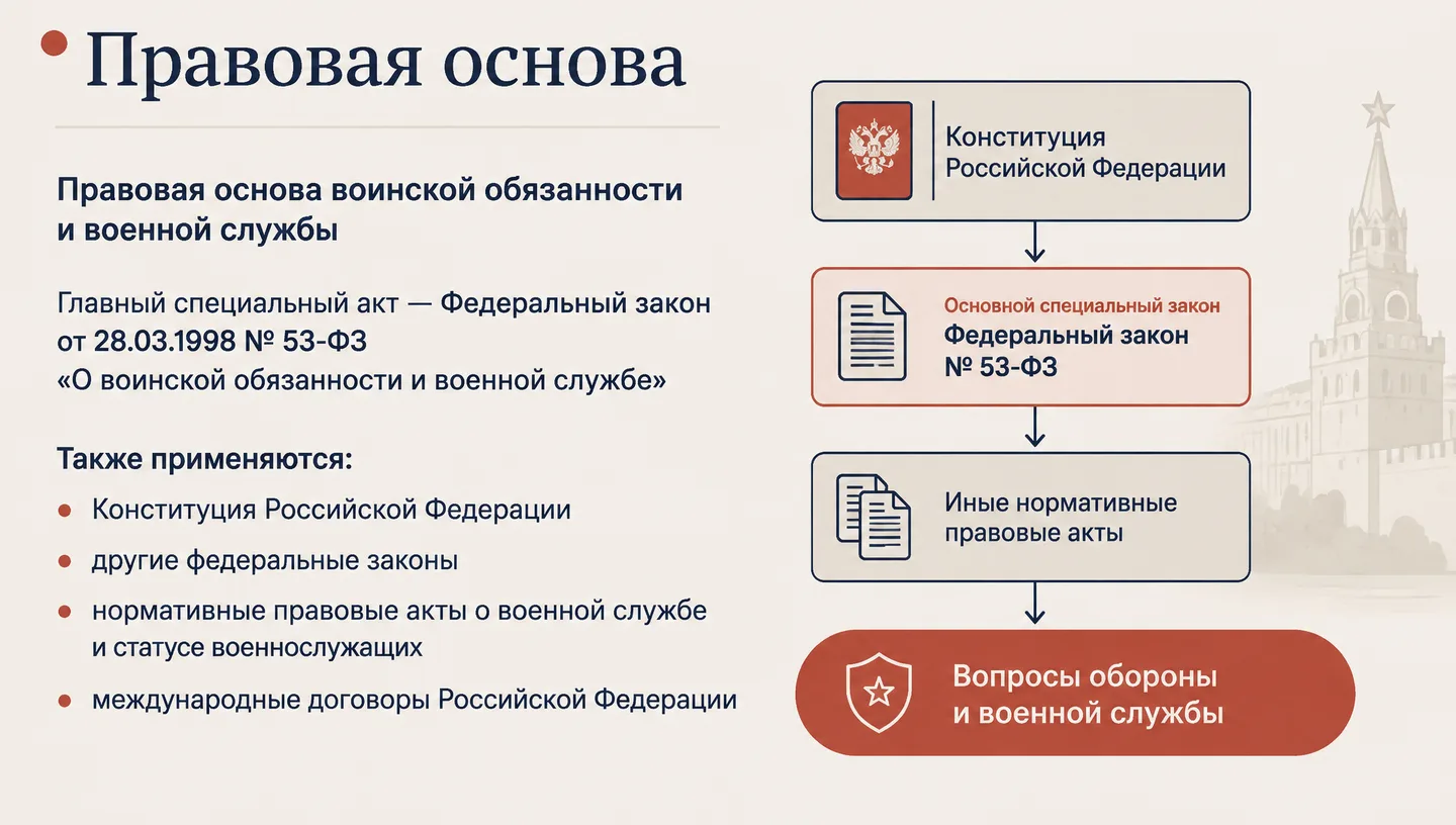 Первый слайд: Правовая основа