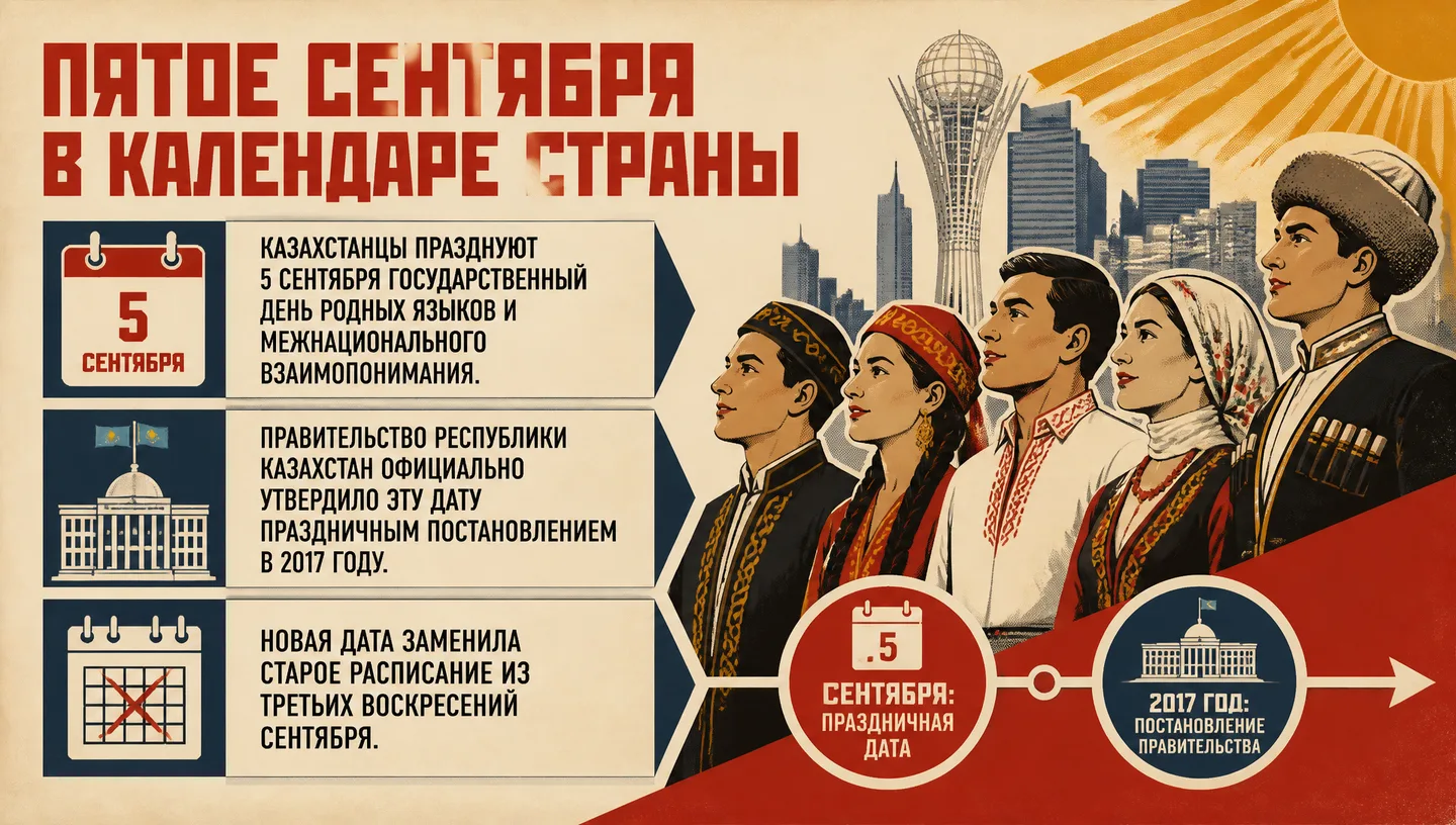 Пятое сентября в календаре страны