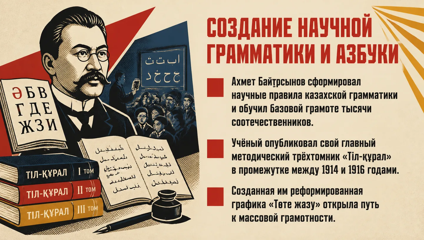 Создание научной грамматики и азбуки